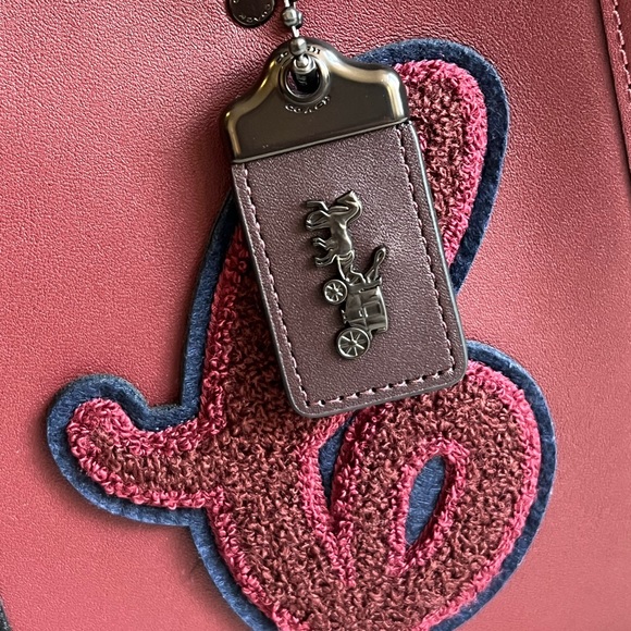 💰SOLD - CG214 - Coach Rogue 25 with Varsity Patches - Picture 8 of 16